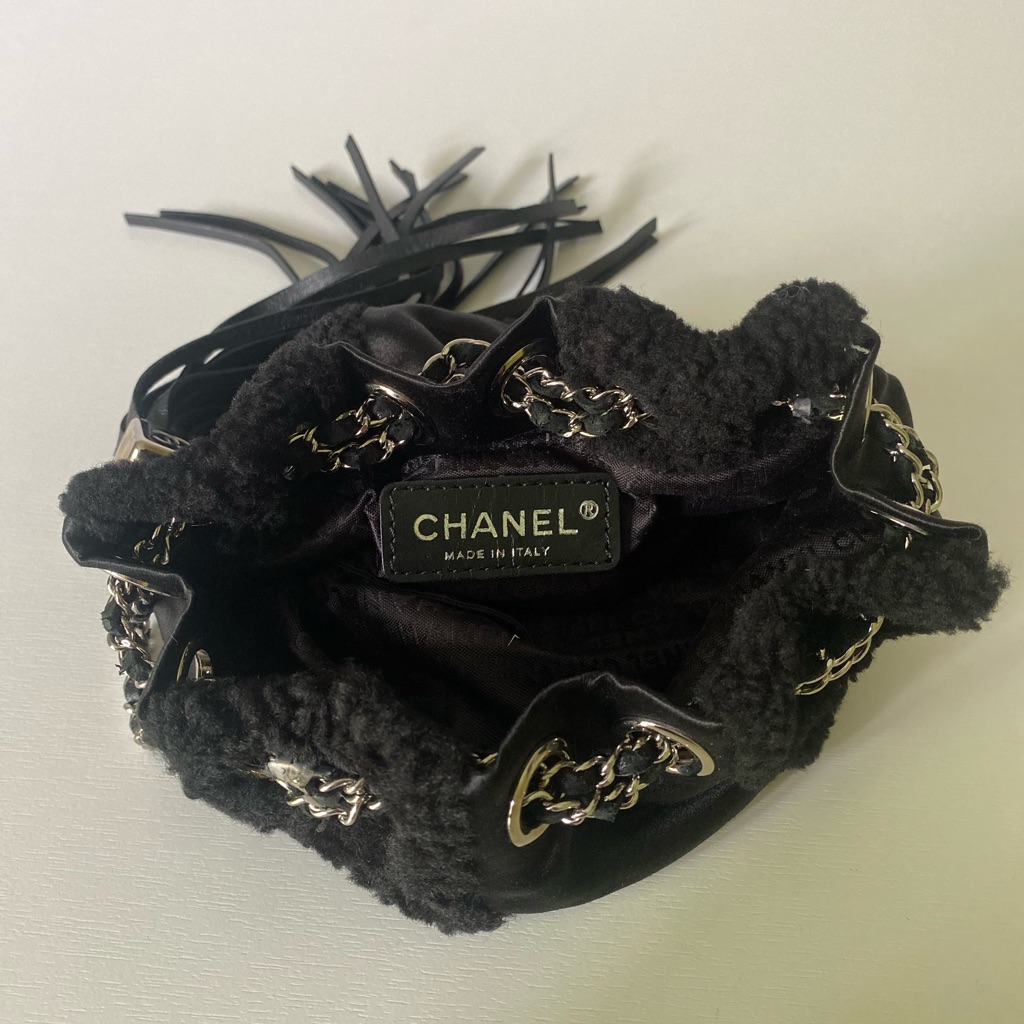 Chanel Mini Drawstring Pouch